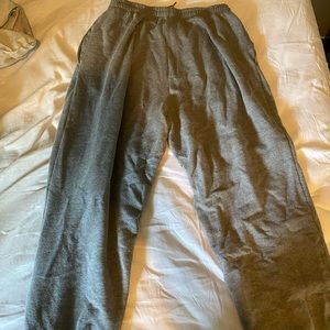 Grey sweats